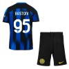 Inter Milan Bastoni 95 Hjemme 23-24 - Barn Draktsett